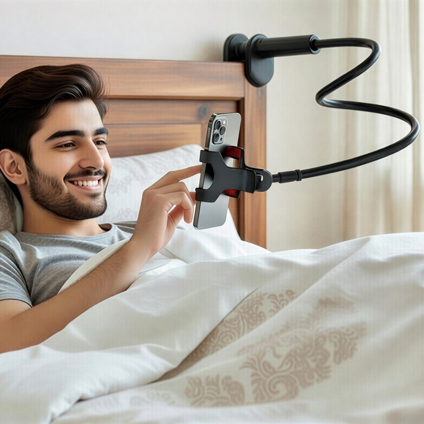 Hands‑Free Flexible Phone Holder