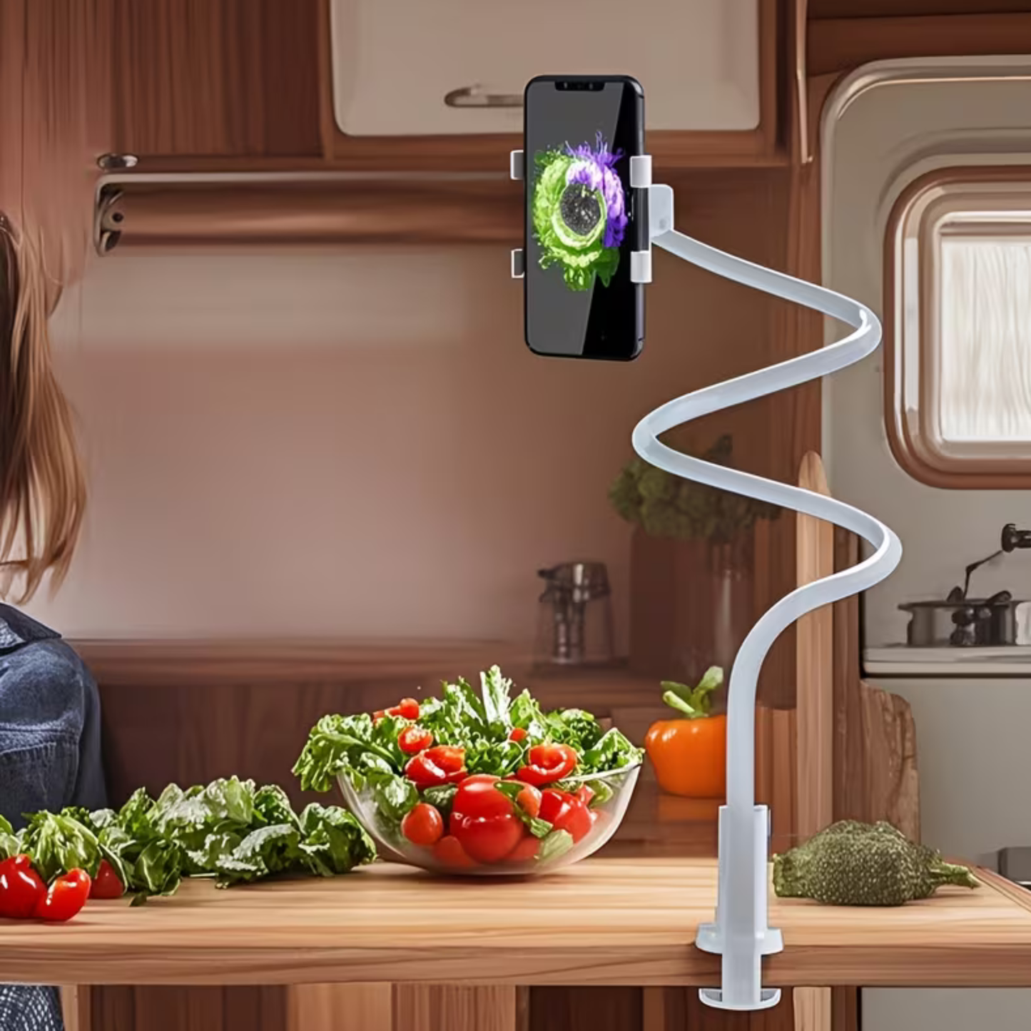 Hands‑Free Flexible Phone Holder