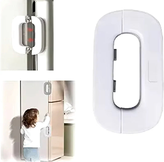 Multifunctional Fridge Door Drawer Lock, Baby Security Cabinet Lock