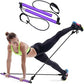 Portable Pilates Studio Gym Exercise Fitness Rope(Random Colours)