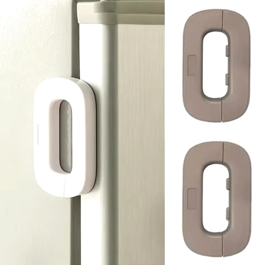 Multifunctional Fridge Door Drawer Lock, Baby Security Cabinet Lock