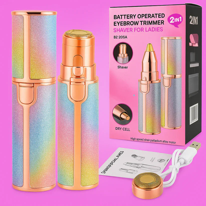2 in 1 Electric Trimmer and Shaver (Rechargeable)