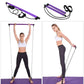 Portable Pilates Studio Gym Exercise Fitness Rope(Random Colours)