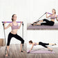 Portable Pilates Studio Gym Exercise Fitness Rope(Random Colours)